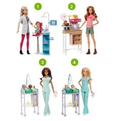 BARBIE - Barbie Surtido Médico