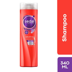 SEDAL - Shampoo Sedal Keratina con Antioxidante 340 mL