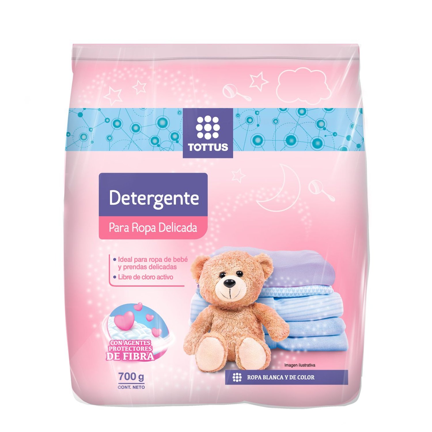 Detergente en Polvo para Ropa Delicada Tottus Tottus Peru