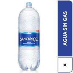 SAN CARLOS - Agua mineral sin gas de 3 L