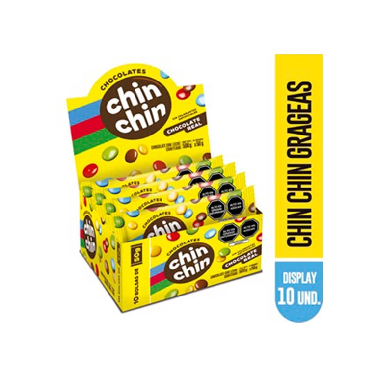 CHIN CHIN DISPLAY X 10 UND | Tottus Perú