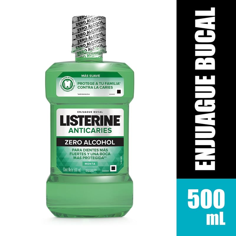 LISTERINE - Listerine Anticaries Zero 12 x 500 mL