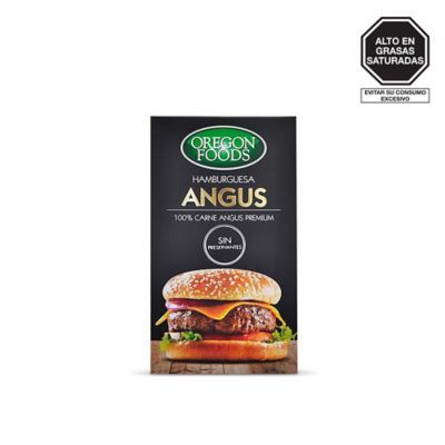 OREGON FOODS - HAMBURGUESAS ANGUS BEST MEATS 4 UND X 200GR