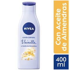 NIVEA - Locion Corporal Vainilla & Aceite De Almendras Nivea 400 ml