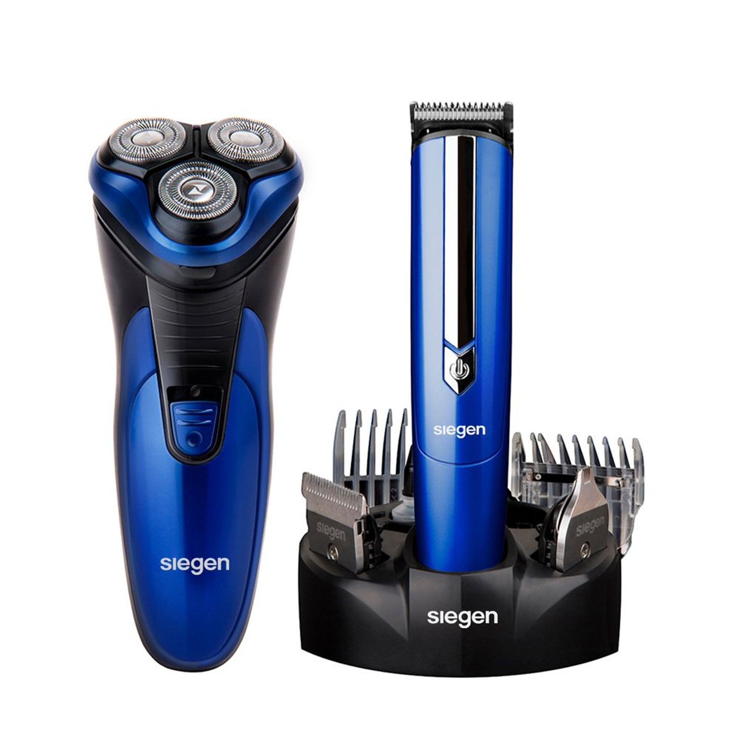 Afeitadora 3 Cabezales SG 8440 Azul Recortador Tottus Peru