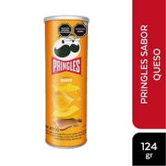 PRINGLES - Papas fritas sabor a queso Pringles de 124 g