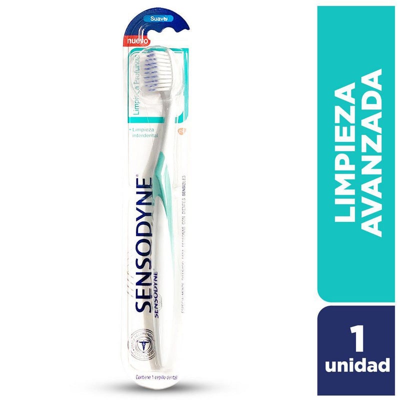 SENSODYNE - Cepillo dental Sensodyne de limpieza profunda suave
