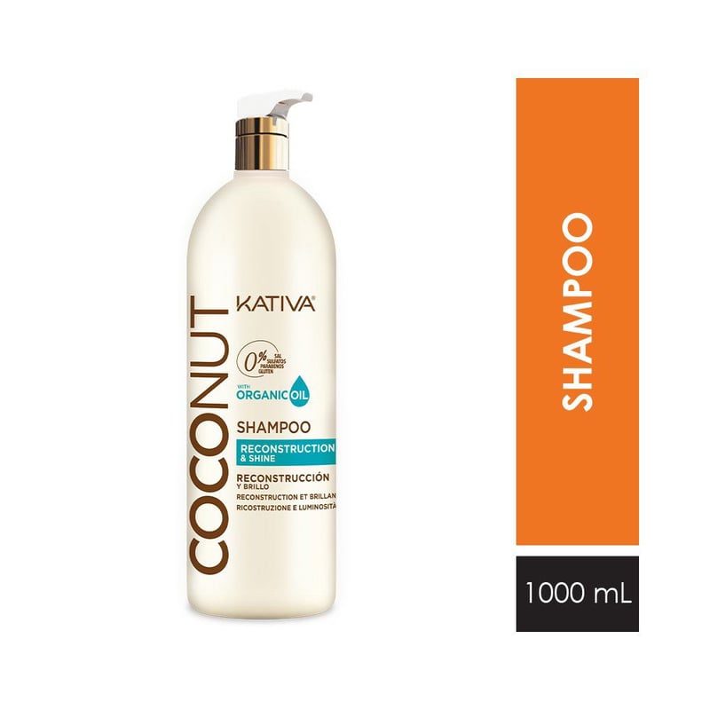 KATIVA - Shampoo de Coco Kativa de 1 litro