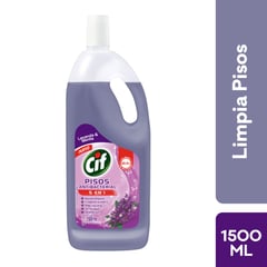 CIF - Limpiador Líquido Pisos 4 en 1 Lavanda Menta Cif