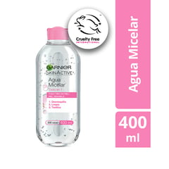 GARNIER - Desmaquillante Agua Micelar piel Sensible 400 mL