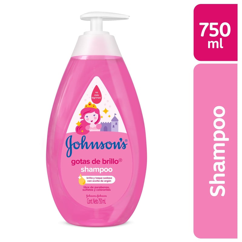 JOHNSONS - Shampoo Gotas De Brillo Johnsons Baby 750 ml
