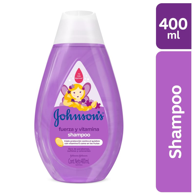 JOHNSONS - Jhonson Baby Shampoo Fuerza Y Vitamina x 400 mL