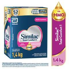 SIMILAC - Similac Total Comfort 1con mezcla de 5 HMO 1400 g