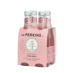 MR PERKINS - Fourpack Pink Soda Toronja Mr Perkins 200mL