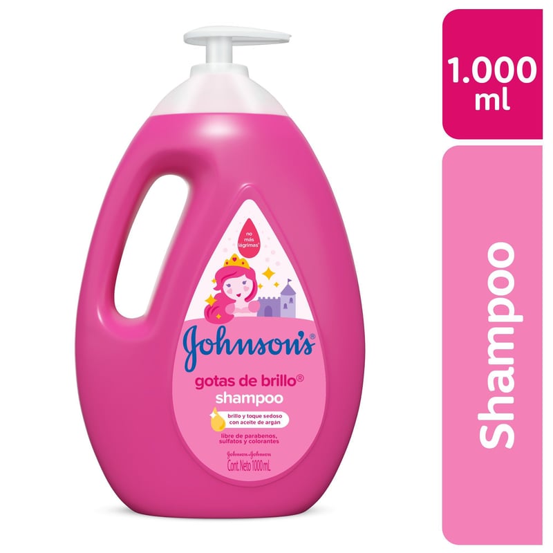 JOHNSONS - Shampoo Gotas De Brillo Johnsonss Baby 1000 ml