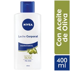 NIVEA - Leche Corporal Nivea Hidratante con Aceite de Oliva Frasco 400 mL