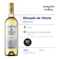 MARQUES DE VITORIA - Vino blanco Marqués de Vitoria 750 mL