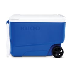 IGLOO - Cooler Wheelie Cool 38 QT Azul con Ruedas