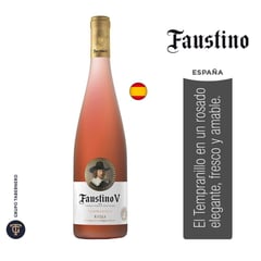 FAUSTINO - Vino rosado Tempranillo Faustino 750 mL