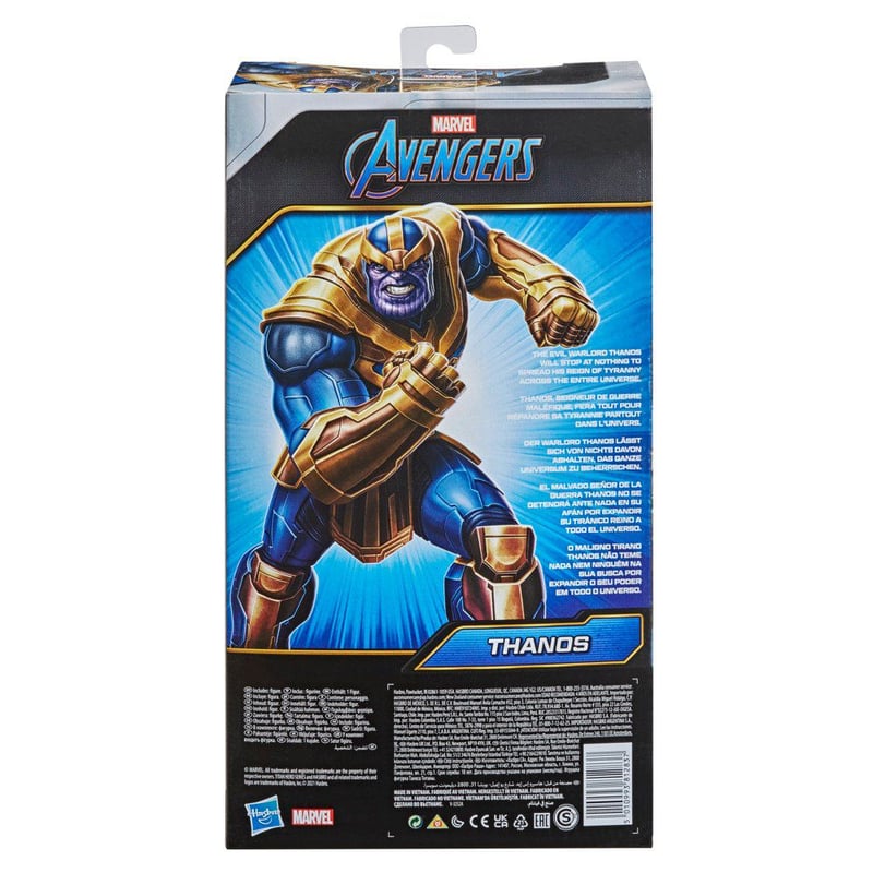 Figura de Accion Marvel Titan Hero Series Blast Gear Thanos Tottus Peru