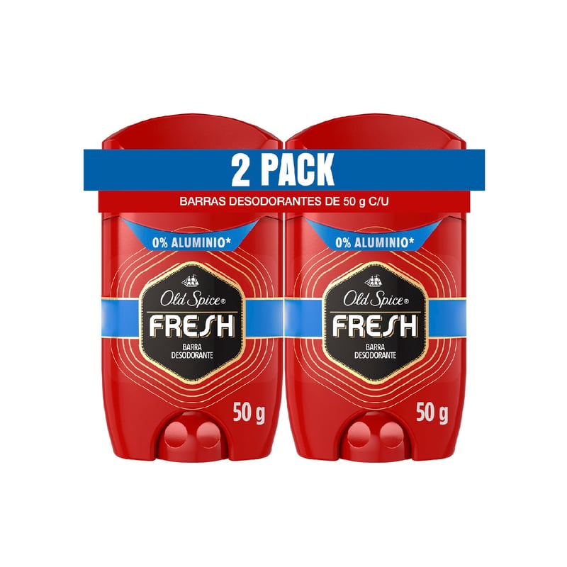 Old Spice Fresh Collection Anti-Transpirant Deodorant Fidschi – 2er Pack, Je 2,60 Oz (ca. 73,7 G) – Für Langanhaltenden Frische-Schutz
