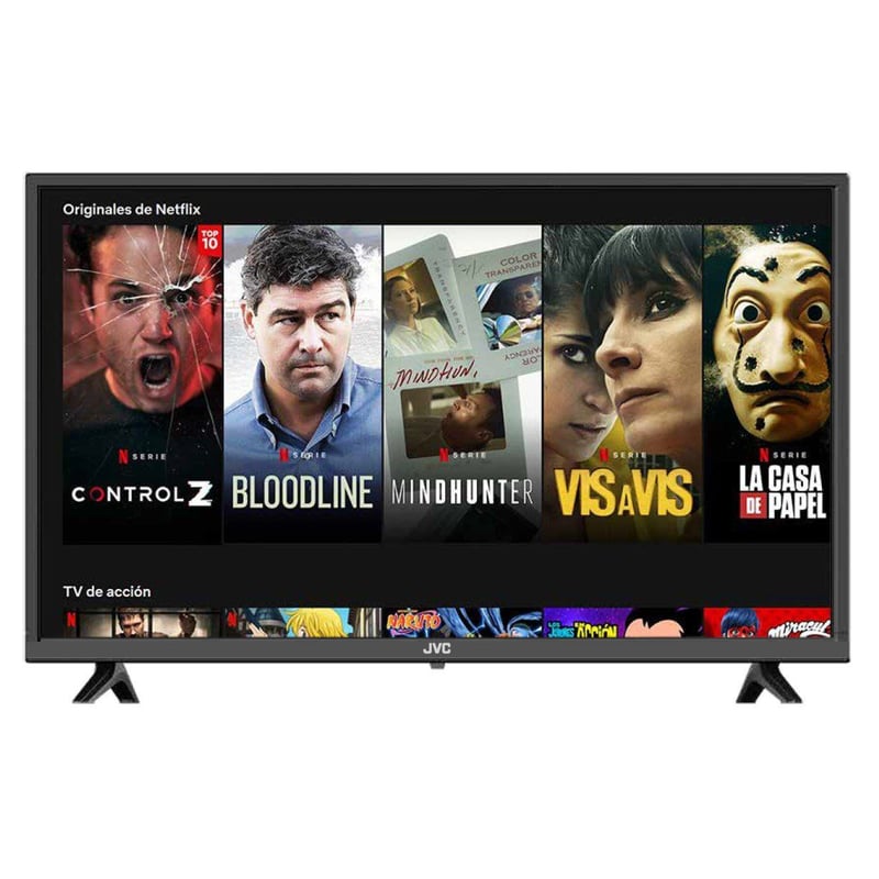 JVC - Televisor JVC 32'' Led Hd Smart Tv Tv Netflix Youtube LT-32KB202