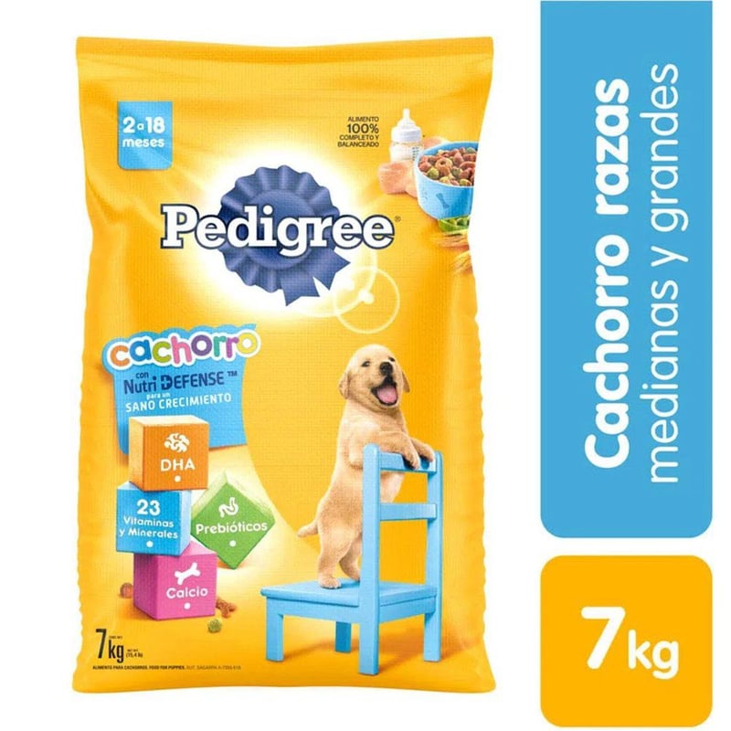 PEDIGREE - Comida para perros Pedigree Cachorros de 7 kg