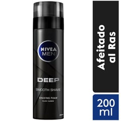 NIVEA - Espuma de Afeitar NIVEA Men Deep - Frasco 200 mL