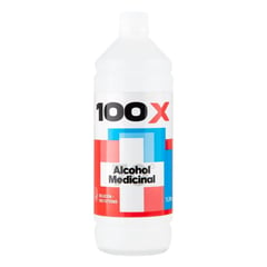 100X - ALCOHOL MEDICINAL 100X 70 X 1 LITRO