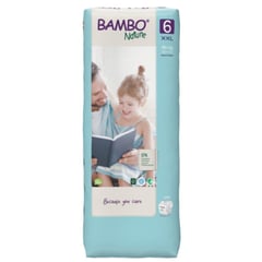 BAMBO NATURE - Tall Pack Pañales Talla 6 XXL Bambo Nature 40 Unidades