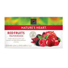 NATURES HEART - Infusión Nature's Heart Frutos Rojos 20 Filtros