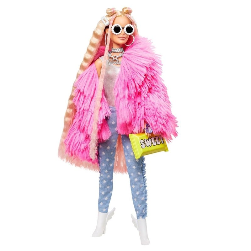 BARBIE - Barbie Fashion Barbie Extra Abrigo Rosa