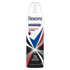 REXONA - Antitranspirante Rexona Antibacterial Invisible 72H Aerosol de 150mL