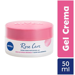 NIVEA - Crema facial gel hidratante Nivea Rose Care de 50 mL