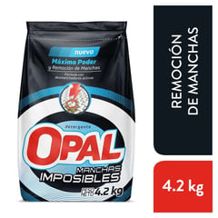 OPAL - Detergente en Polvo Opal Manchas Imposibles