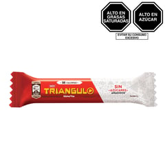 TRIANGULO - CHOCOL TRIANGULO S/AZUCAR CON LECHE Y EDULC X 17G