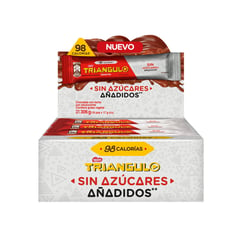TRIANGULO - Chocolate Triángulo sin Azúcar 18 unidades