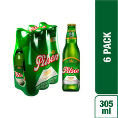 PILSEN CALLAO - Six Pack de Cerveza Pilsen de 305 mL