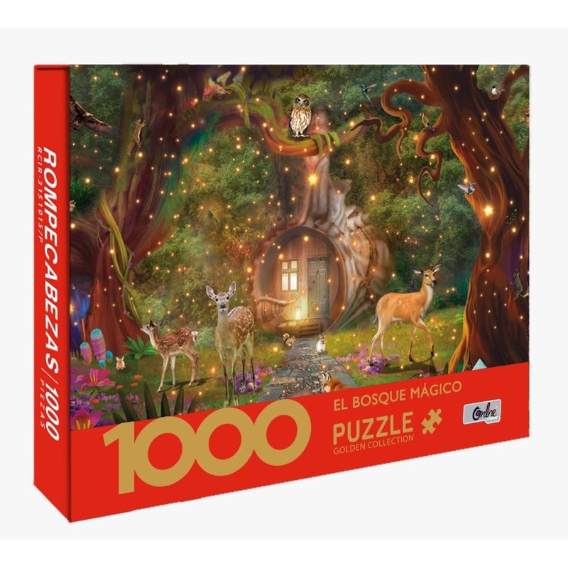 PUZZLE 123 EL BOSQUE MÁGICO 24 PIEZAS - La Calendula