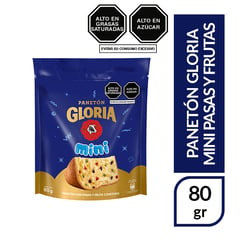 GLORIA - Panetón Mini Gloria en bolsa de 80 g