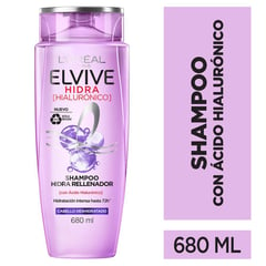ELVIVE - Shampoo Hialurónico para Cabello Deshidratado Elvive 680 mL