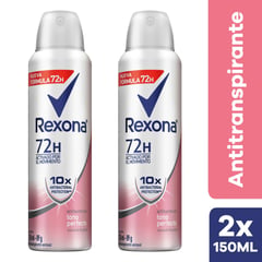 REXONA - Pack de Desodorante en Aerosol con Activación de 72 Horas y 150 mL