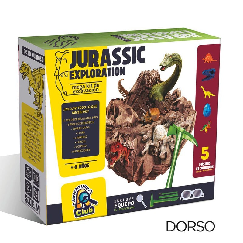 ANKER PLAY - Kit Experimentos Jurassic Exploration