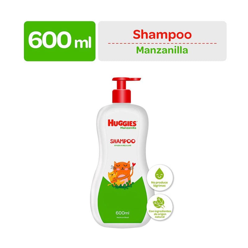 HUGGIES - Shampoo de Manzanilla Huggies de 600 mL