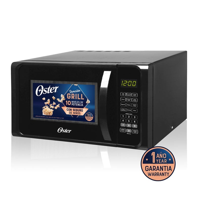 OSTER - Horno Microondas Oster Poggm3902G 25 Lt 800W