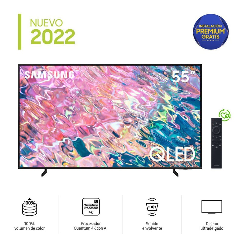 SAMSUNG - Televisor Samsung QLED 55" 4K