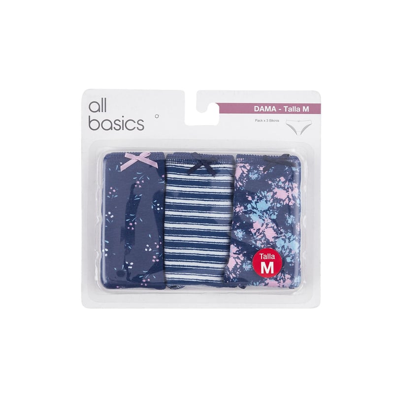 Boxer Tipo Bikini MAJA® Elemental 3 Pack