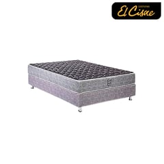 EL CISNE - Juego de Cama Raymi Black 1.5 Plazas + Sofá Cama