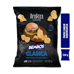 INKA CHIPS - Papa Inka Chips Hamburguesa Bembos 120 g