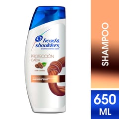HEAD AND SHOULDERS - Shampoo Protección Caida Cafeina Head & Shoulders 650 mL